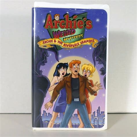 Archie and the Riverdale Vampires Weird Mysteries VHS Halloween Betty Veronica | Archie's weird ...