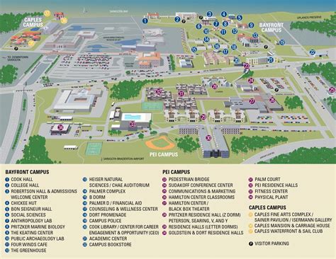 Campus Map - New College of Florida