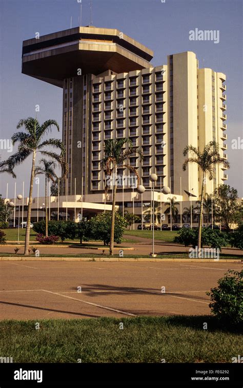 Yamoussoukro, Cote d'Ivoire, Ivory Coast. Hotel President Stock Photo, Royalty Free Image ...