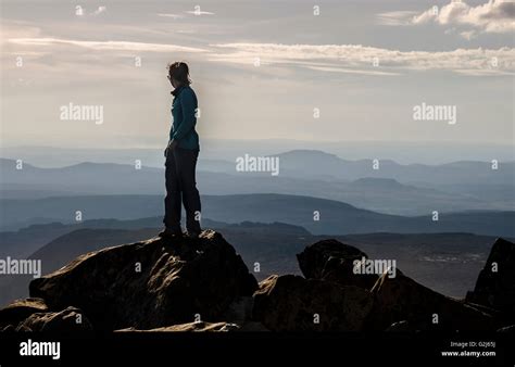 Cradle Mountain Summit Stock Photo - Alamy