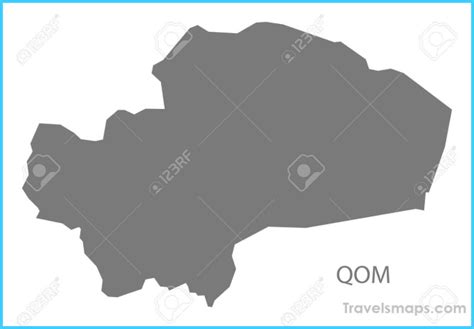 Where is Qom Iran? - Qom Iran Map - Map of Qom Iran - TravelsMaps.Com