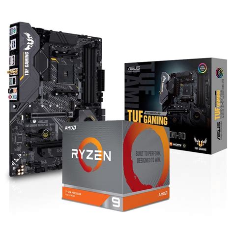 Bundle Deal: AMD Ryzen 9 3900X CPU + ASUS TUF Gaming X570 Plus WiFi ...