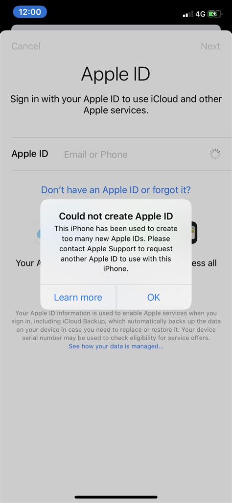 Could not create Apple ID This iPhone has… - Apple Community