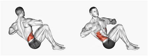 Russian Twists Muscle Exercise , Free Transparent Clipart - ClipartKey