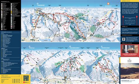 Davos Klosters Piste And Ski Trail Maps