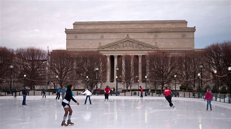 National Gallery of Art Sculpture Garden Ice Rink | Things to do in Washington DC