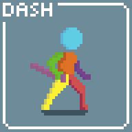 Dash Animation - 2D Pixel Art Character Template Asset Pack by ZeggyGames