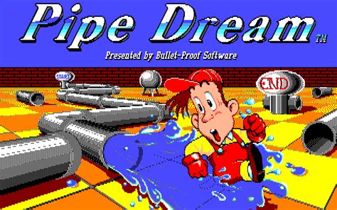 Pipe Dream (1991) by Bullet Proof Software NEC PC8801 game