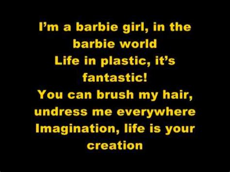 Samanda (The Twins) - Barbie Girl WITH LYRICS. version - YouTube