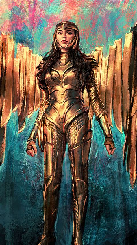 2160x3840 Wonder Woman 1984 Golden Armor Suit Sony Xperia X,XZ,Z5 Premium ,HD 4k Wallpapers ...