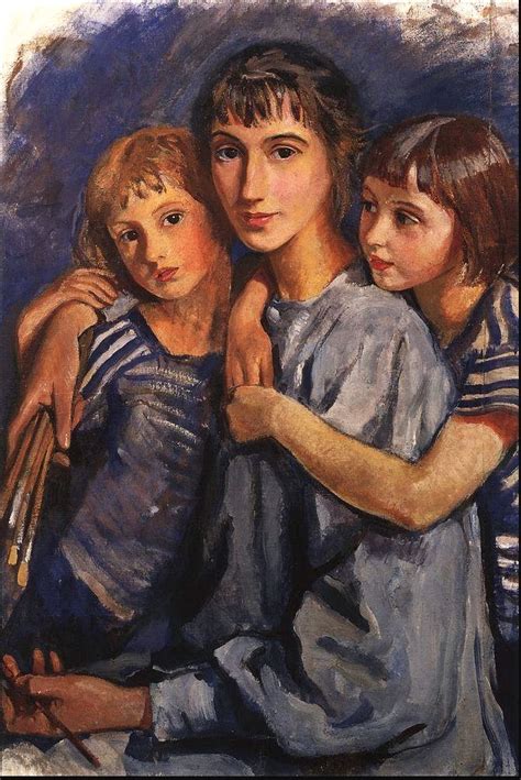 Women in the Act of Painting: With Daughters