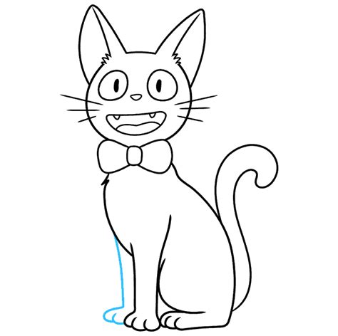 How to Draw the Jiji Cat - Really Easy Drawing Tutorial