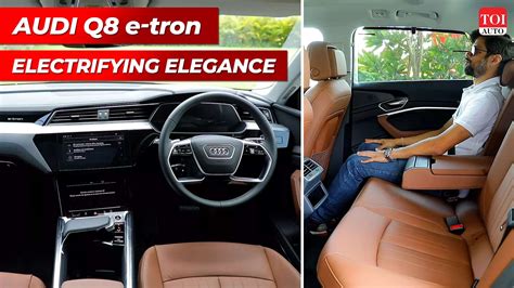 Audi Q8 e-tron interior review | High on space & comfort? | TOI Auto | Auto - Times of India Videos