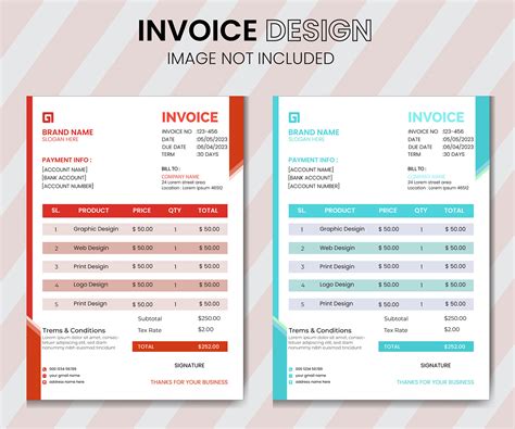 INVOICE DESIGN on Behance