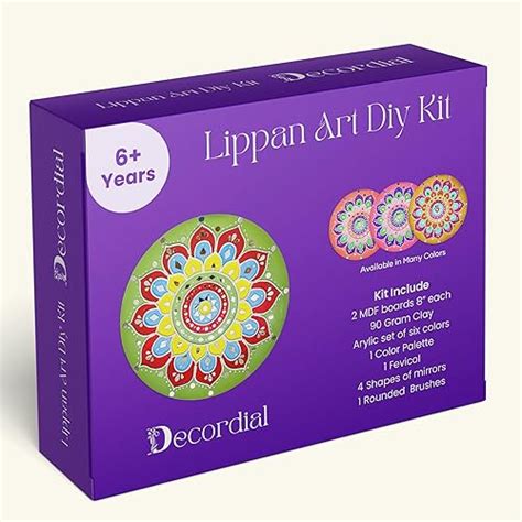 How to Shape Clay for Lippan Art, Air Dry Terracotta Clay - Clay for Art and Craft (225 gm ...