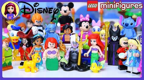 Lego Disney Minifigures Set meet Disney Princesses Build Review Silly Play - Kids Toys | Disney ...