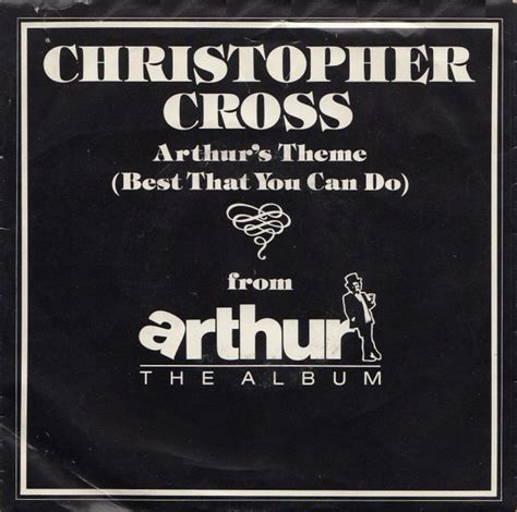 Christopher Cross – Arthur's Theme (Best That You Can Do) (1981, Specialty Pressing, Vinyl ...