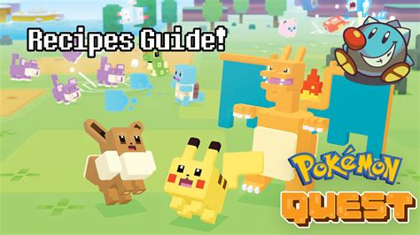 Pokemon Quest Recipe Guide – SerTapTap - Game Guides & Articles