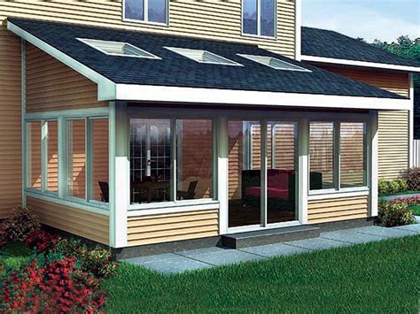 Sunroom Plans | Sunroom Addition Plan # 047X-0020 at www.theprojectplanshop.com.