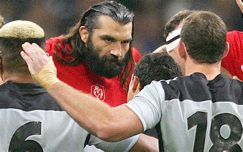 Sebastian Chabal (France) With his long, flowing hair, full beard and ferocious tackling, he ...