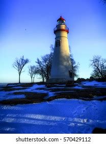 Marblehead Lighthouse Ohio Sunset Stock Photo 570429112 | Shutterstock