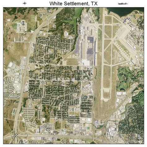 Aerial Photography Map of White Settlement, TX Texas