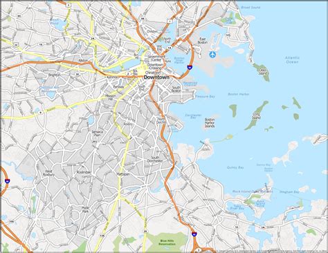 Boston Neighborhood Map - GIS Geography