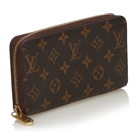 Louis Vuitton Vintage - Monogram Zippy Wallet - Brown - Monogram Canvas and Leather Wallet ...