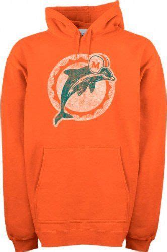 Miami Dolphins Classic NFL Throwback Logo Hooded Sweatshirt by Reebok. $54.99 | Dolphins, Miami ...