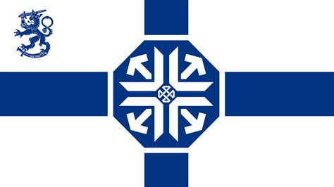 Greater Finland Flag by PeterSchulzDA on DeviantArt