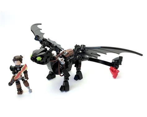 LEGO MOC Toothless - How to Train Your Dragon by PaulvilleMOCs | Rebrickable - Build with LEGO