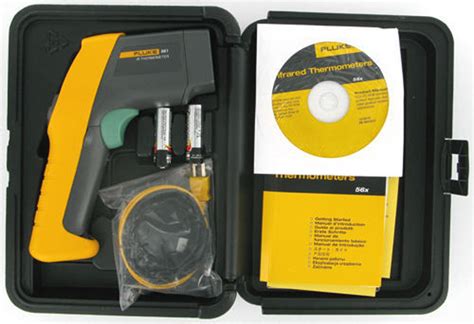 Fluke 561 Infrared and Contact Thermometer.