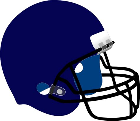 Blue Football Helmet Clip Art at Clker.com - vector clip art online, royalty free & public domain