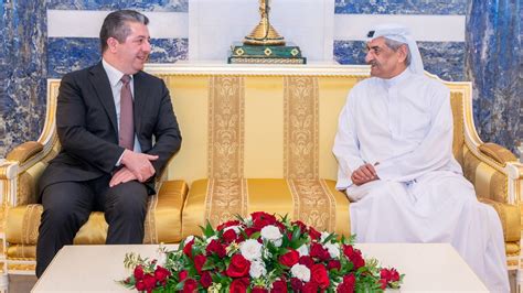 Fujairah Ruler receives PM of Iraqi Kurdistan Regional Government