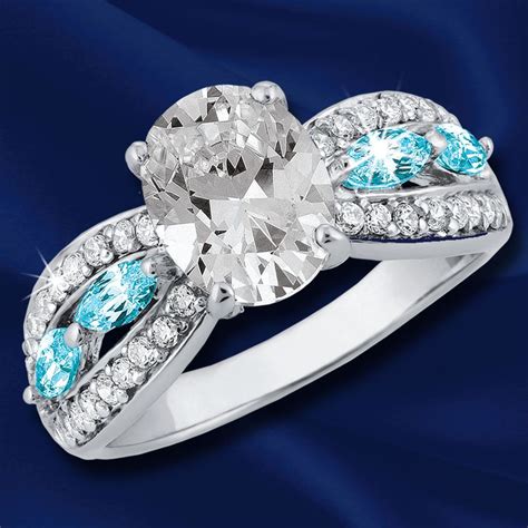 Blue Splendor - The Danbury Mint | Bling, Engagement rings, Jewelry