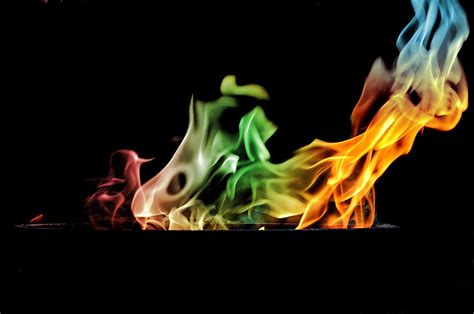 How to Make Different Colored Flames In a Fire