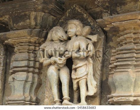 Halebidu Temple Sculptures Karnataka Ancient Temple Stock Photo ...