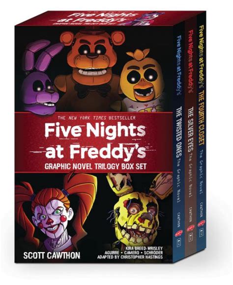 Five Nights at Freddy's Graphic Novel Trilogy Box Set by Scott Cawthon, Kira Breed-Wrisley ...