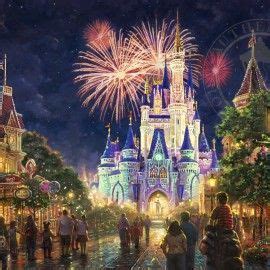 I want every one of these Thomas Kincaid Disney pics!!! Thomas Kinkade ...