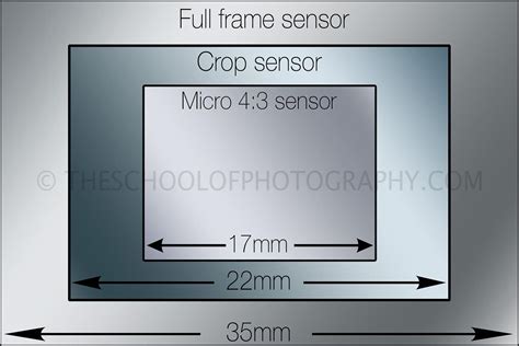 Camera Sensor Size Comparison – Which one is right for you? — The ...