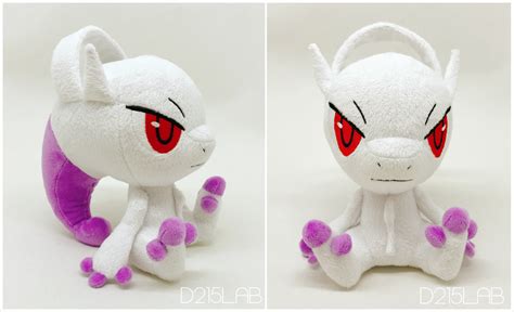 Mega Mewtwo Y Plush by d215lab on DeviantArt