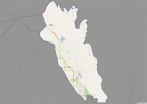 Map of Moapa Valley CDP