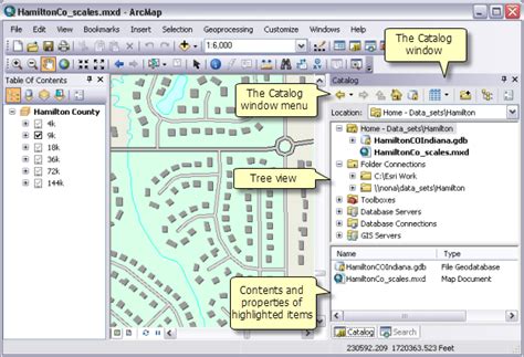 A quick tour of ArcMap—ArcGIS Help | ArcGIS Desktop