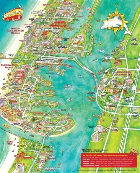 Attractions In Destin, Fort Walton Beach, And Okaloosa Island - Map Of ...