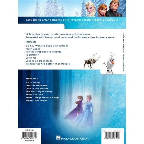 Really Easy Piano: The Frozen Collection - Mickleburgh Musical Instruments