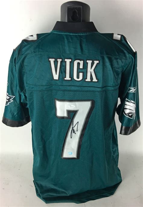 Lot Detail - Michael Vick Signed Philadelphia Eagles Jersey (JSA)