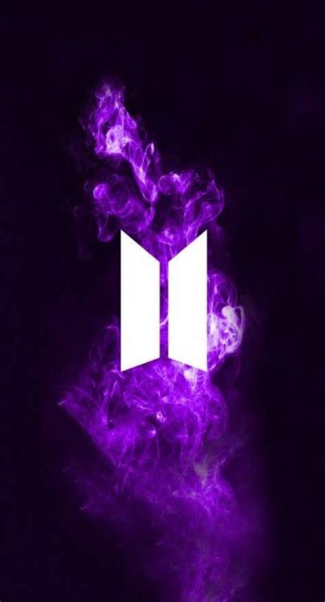 View Purple Bts Logo Wallpaper Galaxy PNG - OPPA - LOVERS