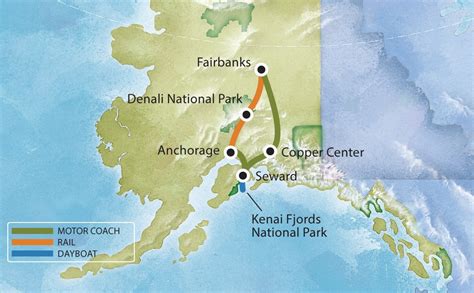 Alaska State Parks Map