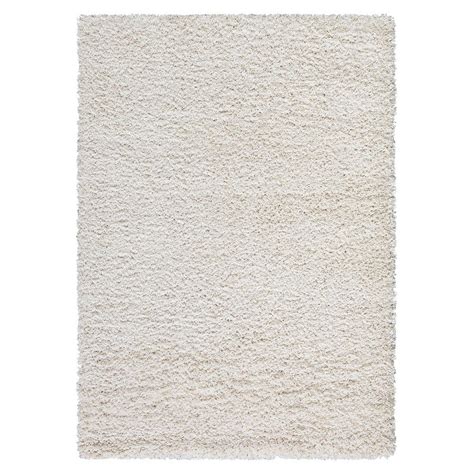 Ottomanson Shaggy Collection Solid Design 3x5 Indoor Shag Area Rug, 3 ...