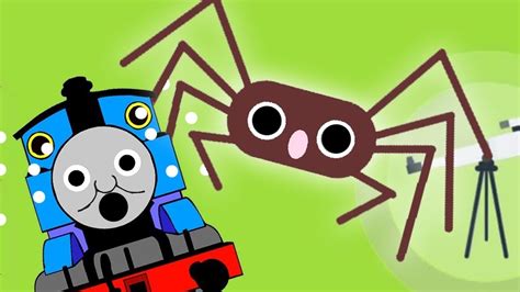 Thomas the Train sings ITSY BITSY SPIDER - Song for Children - YouTube